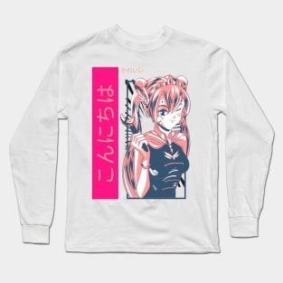 Cute Anime Girl Long Sleeve T-Shirt